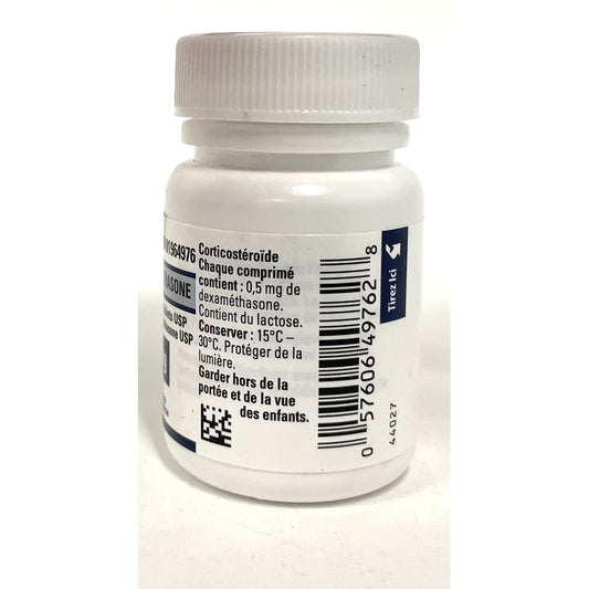 Pms-Dexamethasone, 0.5 mg, 100 Tablets - view 2