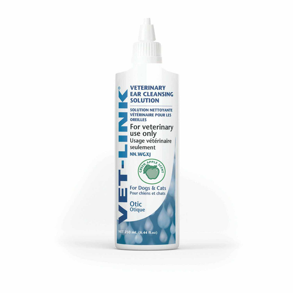 Vet Link Ear Cleansing Solution for Cats and Dogs - 250 mL - product image 1