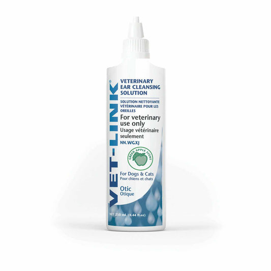 Vet Link Ear Cleansing Solution for Cats and Dogs - 250 mL - product image 1