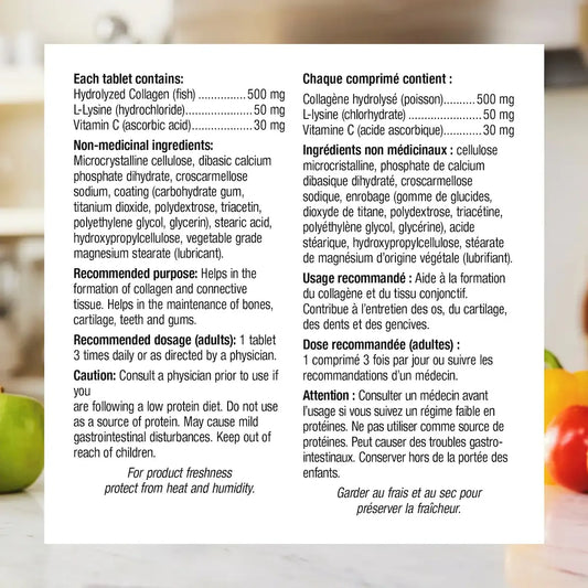 Webber Collagen with Lysine + Vitamin C product detail