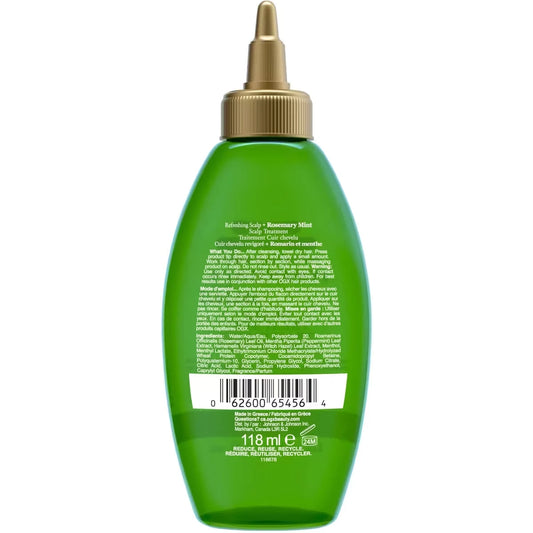 OGX Refreshing Scalp+ Rosemary Mint Extra Strength Scalp Treatment product detail