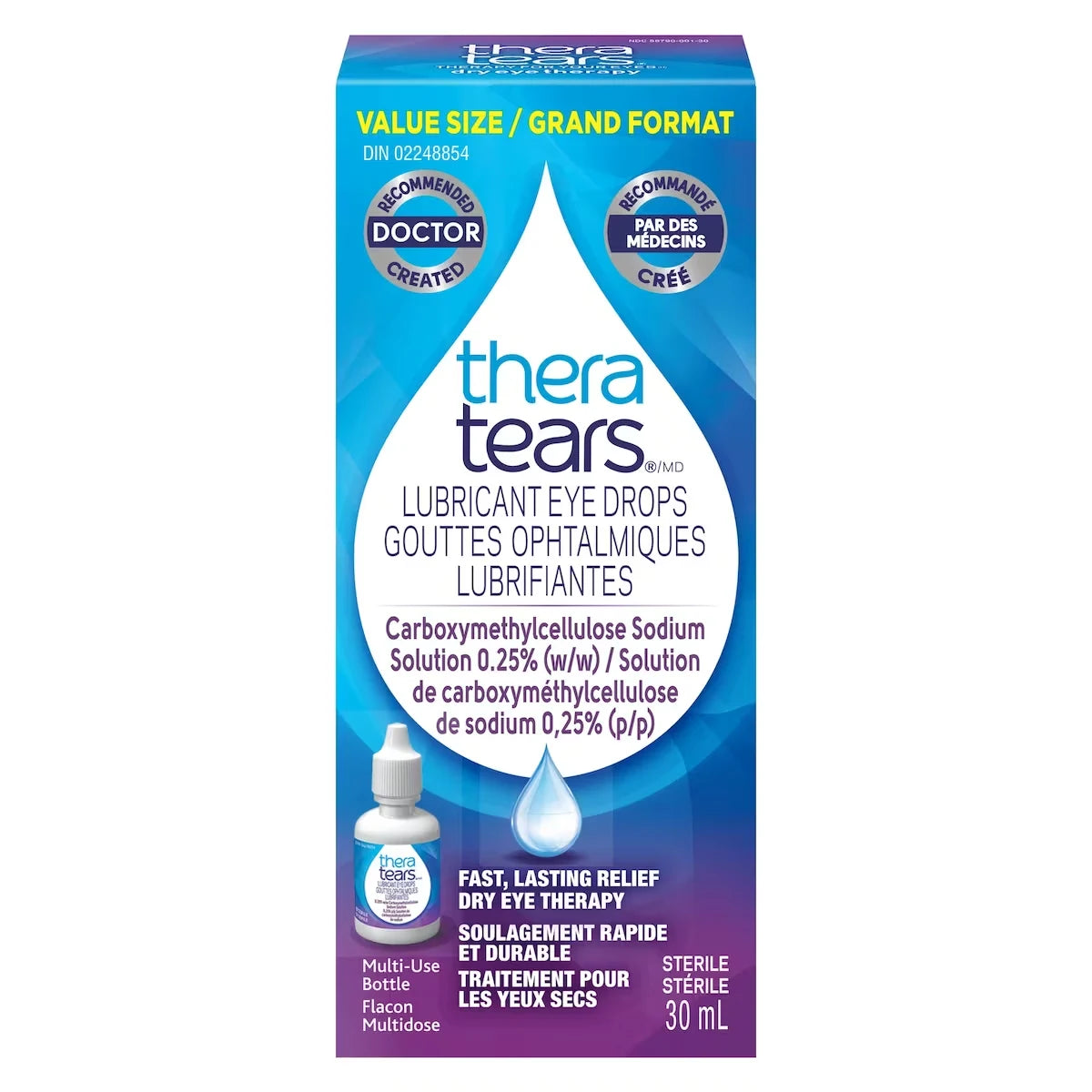 Thera Tears Lubricant Eye Drops product image
