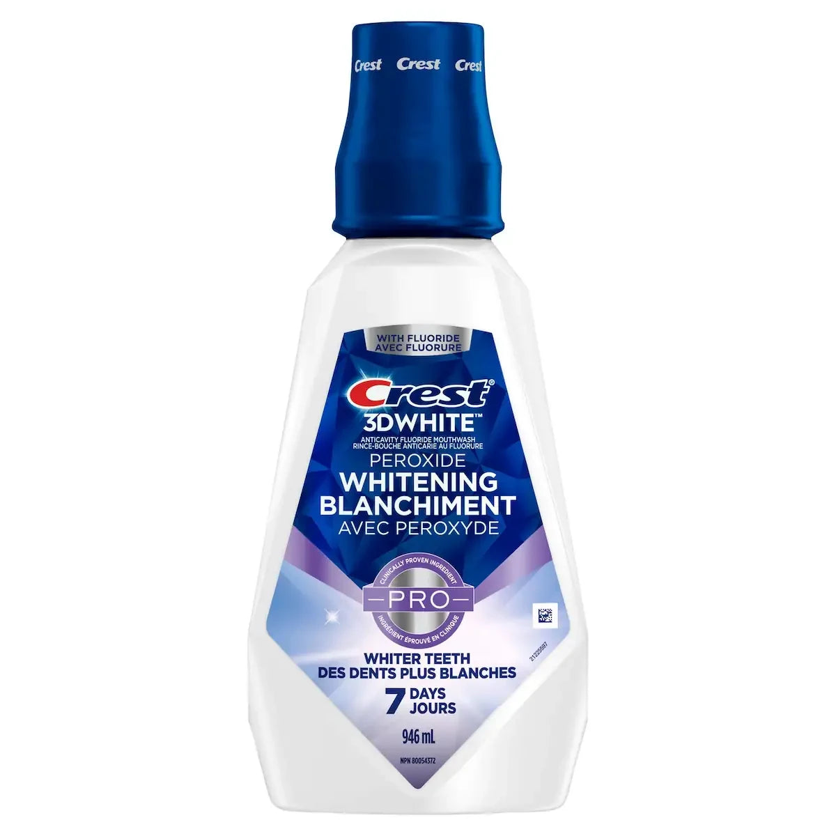 Crest 3D White Peroxide Mouthwash/Mouth Rinse product image
