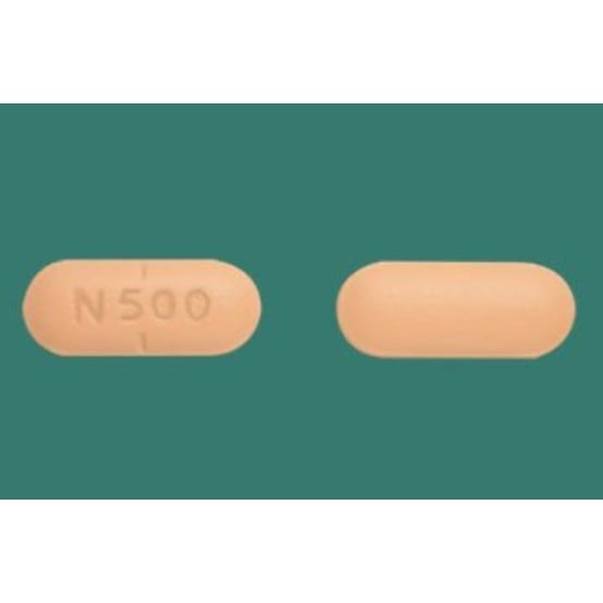 Cephalexin Tablet, 500 mg, 100 Tablets - view 2