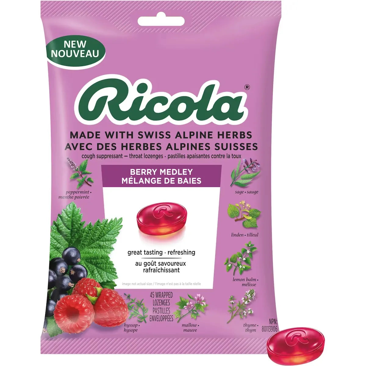 Ricola Family Bag - Berry Medley product image