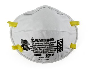 3m Mask Respiratory And Surgical Molded Cup Design - Non-Returnable - Box of 20