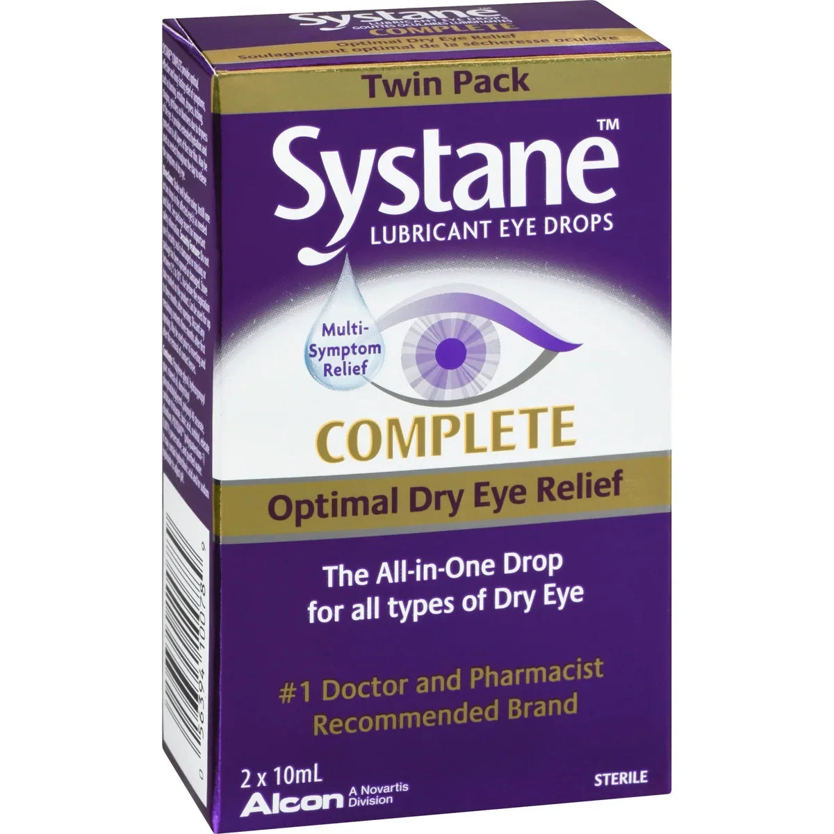 Systane Complete Twin Lubricant Eye Drops product detail