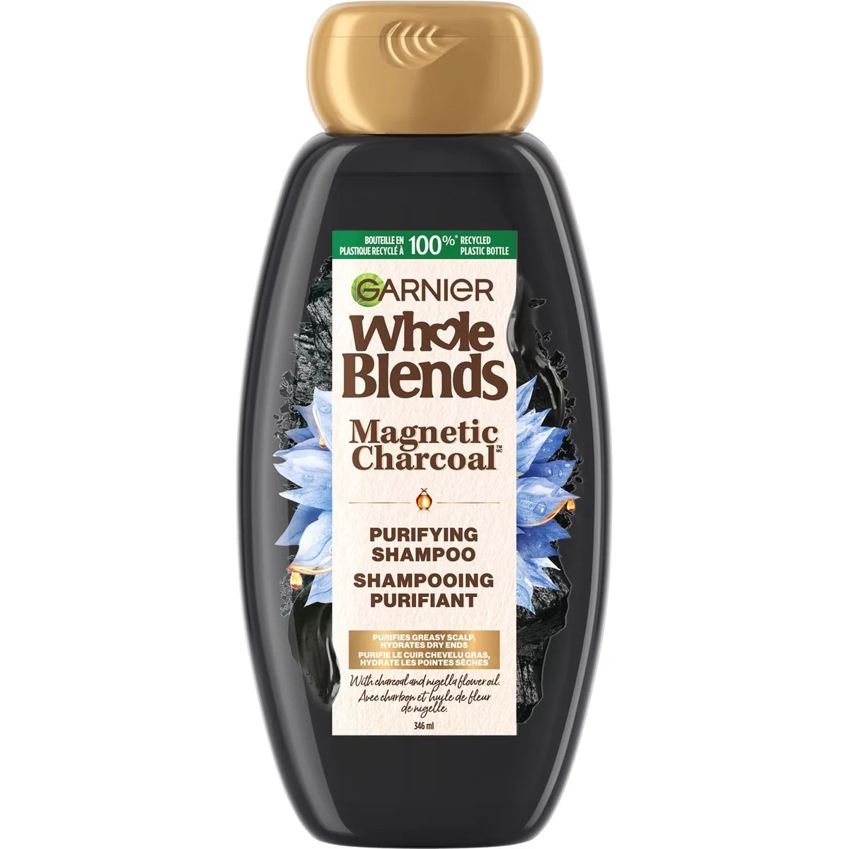 Garnier Magnetic Charcoal Purifying Shampoo for Greasy Scalp product image