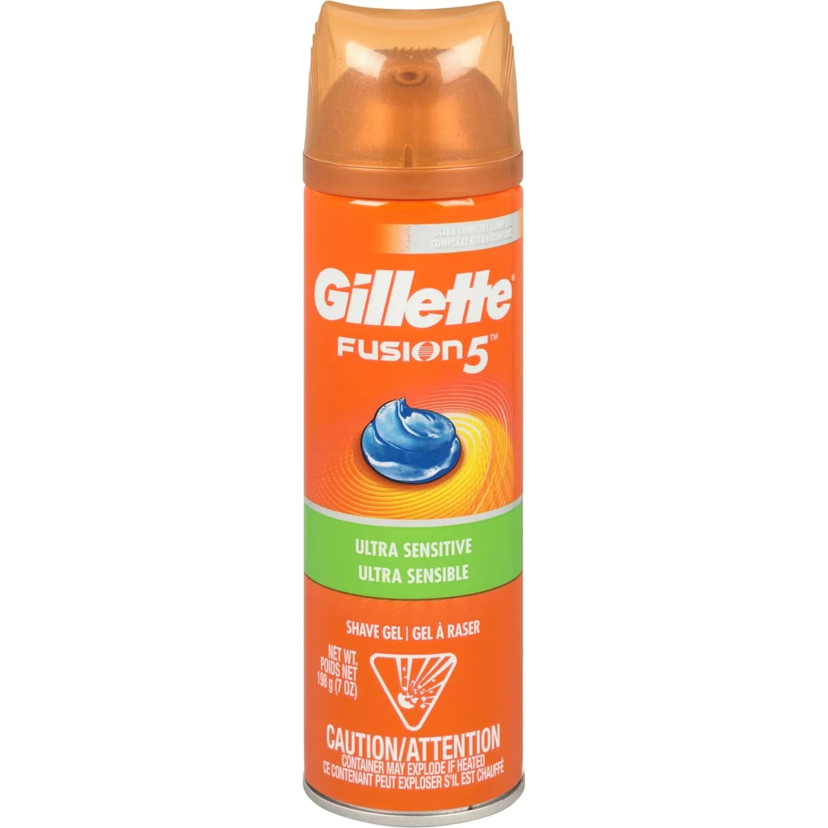 Gillette Fusion5 Ultra Sensitive Shave Gel, 198 g product image