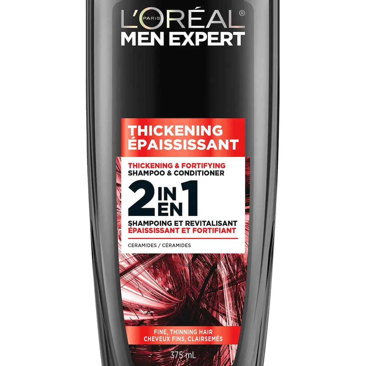 L'Oréal Paris Men Expert Thickening 2-in-1 Shampoo, 375ml product detail