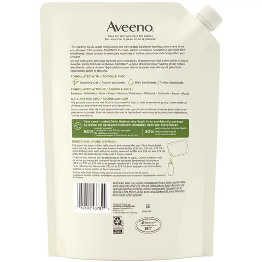 Aveeno Daily Moisturizing Body Wash Refill product detail