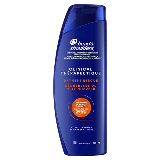 Head & Shoulders Clinical Dry Scalp Rescue Shampoo, 400 mL product detail