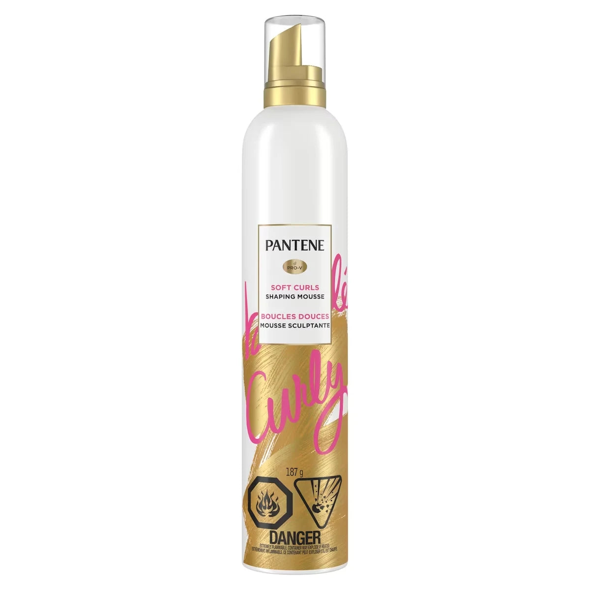 Pantene Pro-V Curl Mousse to Tame Frizz for Soft, Touchable Curls, 187 g product image