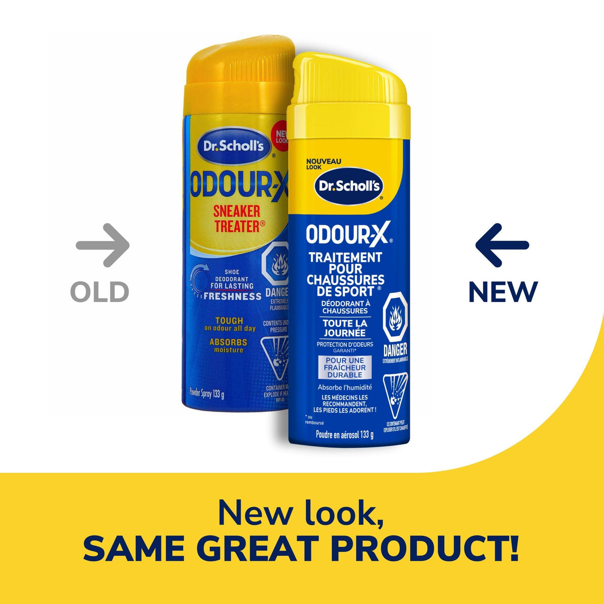 Dr. Scholl's DS Odour-X Sneaker Treater Spray 133g