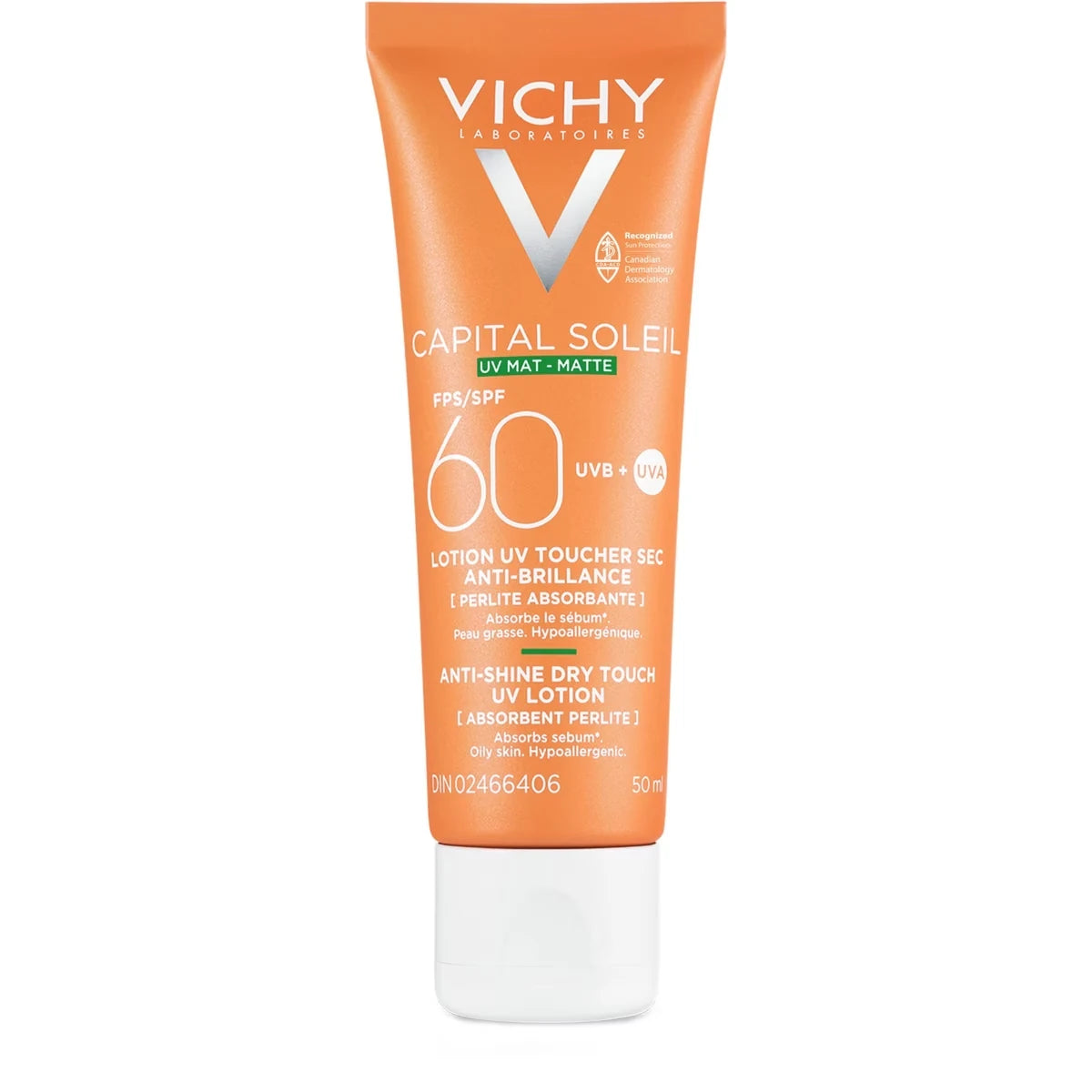 Vichy Idéal Soleil Dry Touch Lotion SPF 60 product image