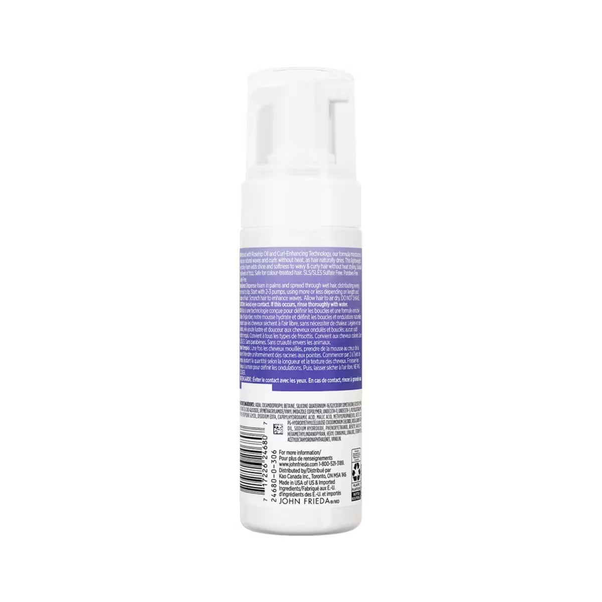 John Frieda Frizz Ease Dream Curls Air Dry Waves Styling Foam product detail