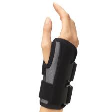 Airway Wrist Brace Right Charcoal Medium (6-7.25") - Each