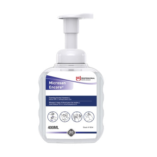 Deb Hand Sanitizer Foaming 72% Alcohol Microsan Encore 400 mL - Each