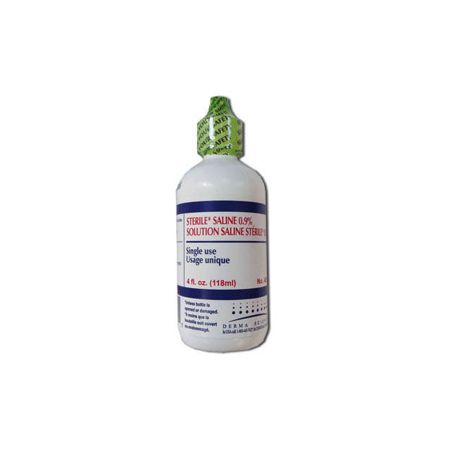 Derma Science Saline Sterile 4oz (118 mL) - Each