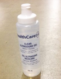 Jedmon Products Limited Healthcare Plus Ultrasound Gel, Medium Viscosity, 250 mL, Clear - Each