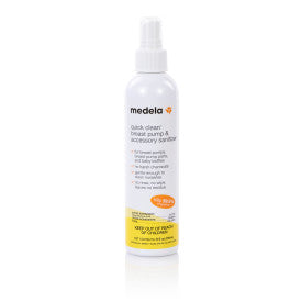 Medela Quick Clean Breast Pump & Accessory Sanitizer Spray 8oz (87246) - Each