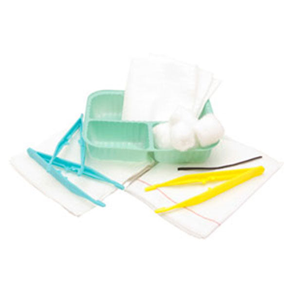 Medline Plastic Sterile Dressing Tray