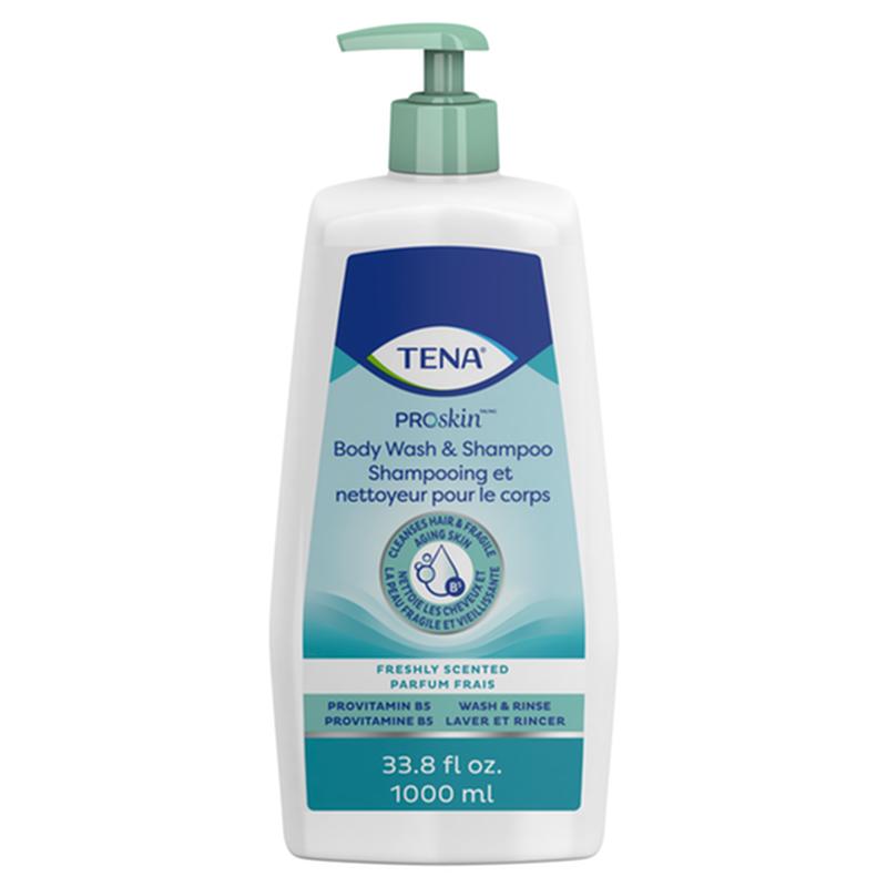 Tena Tena Bodywash/Shampoo, 500 mL - Each