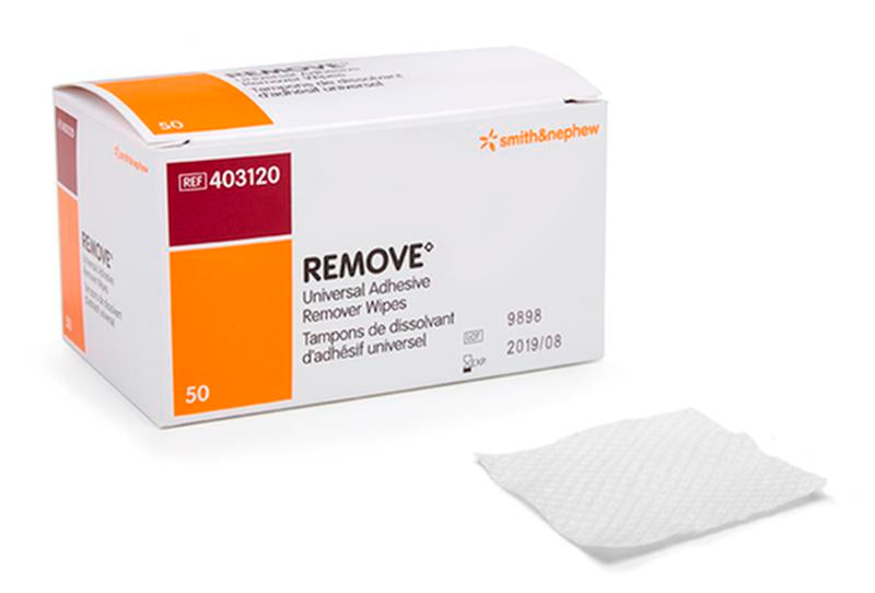 Smith & Nephew Remove Adhesive Remover Wipes - Box of 50