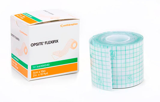 Smith & Nephew Opsite Flexifix Transparent Film Roll, Size 10 cm x 10m - Box