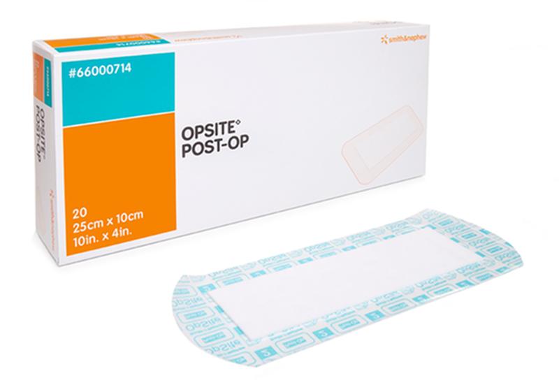 Smith & Nephew Opsite Post-Op Island Dressing, Size 6.5 cm x 5 cm - Box of 100