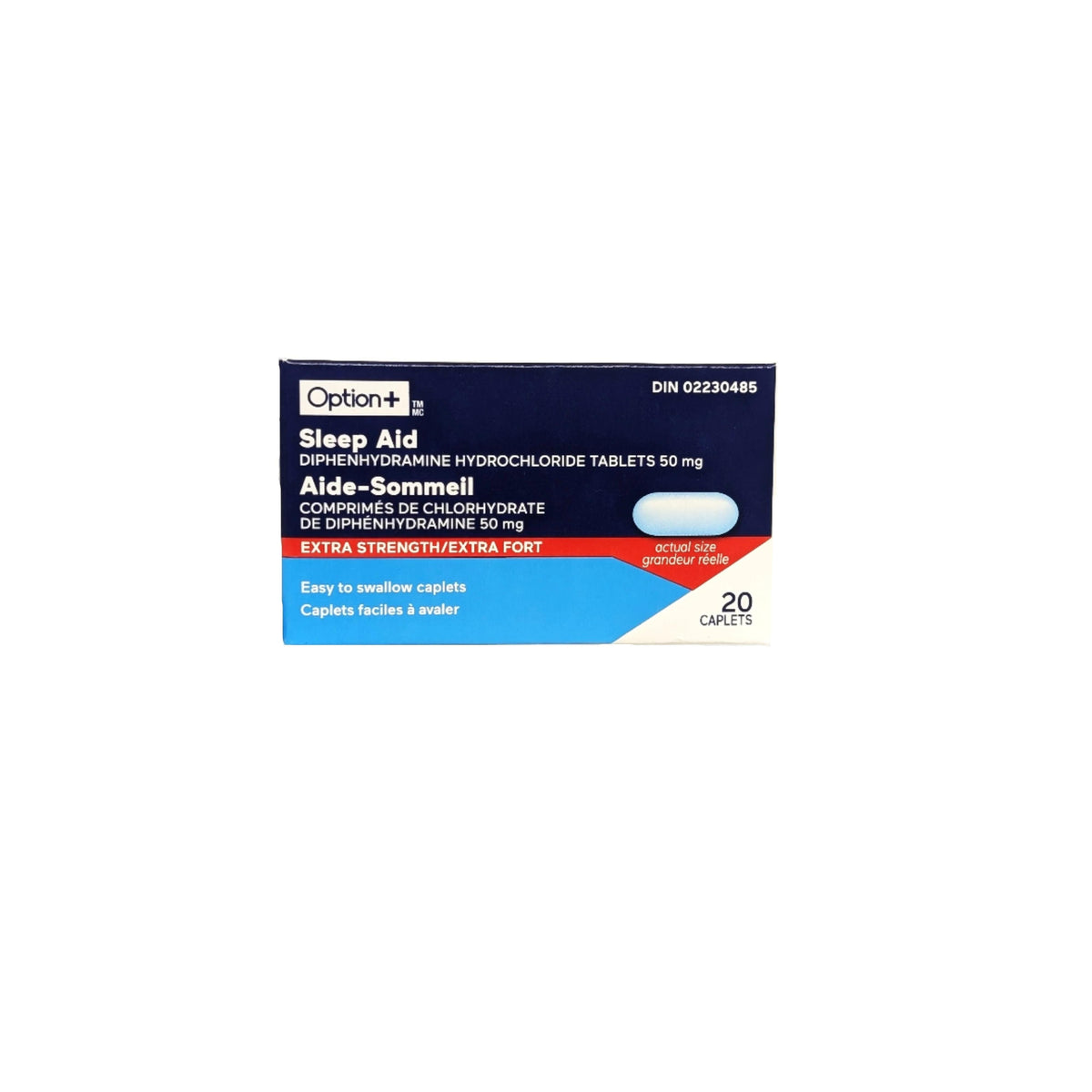 Option Plus Sleep Aid 20 Caplets