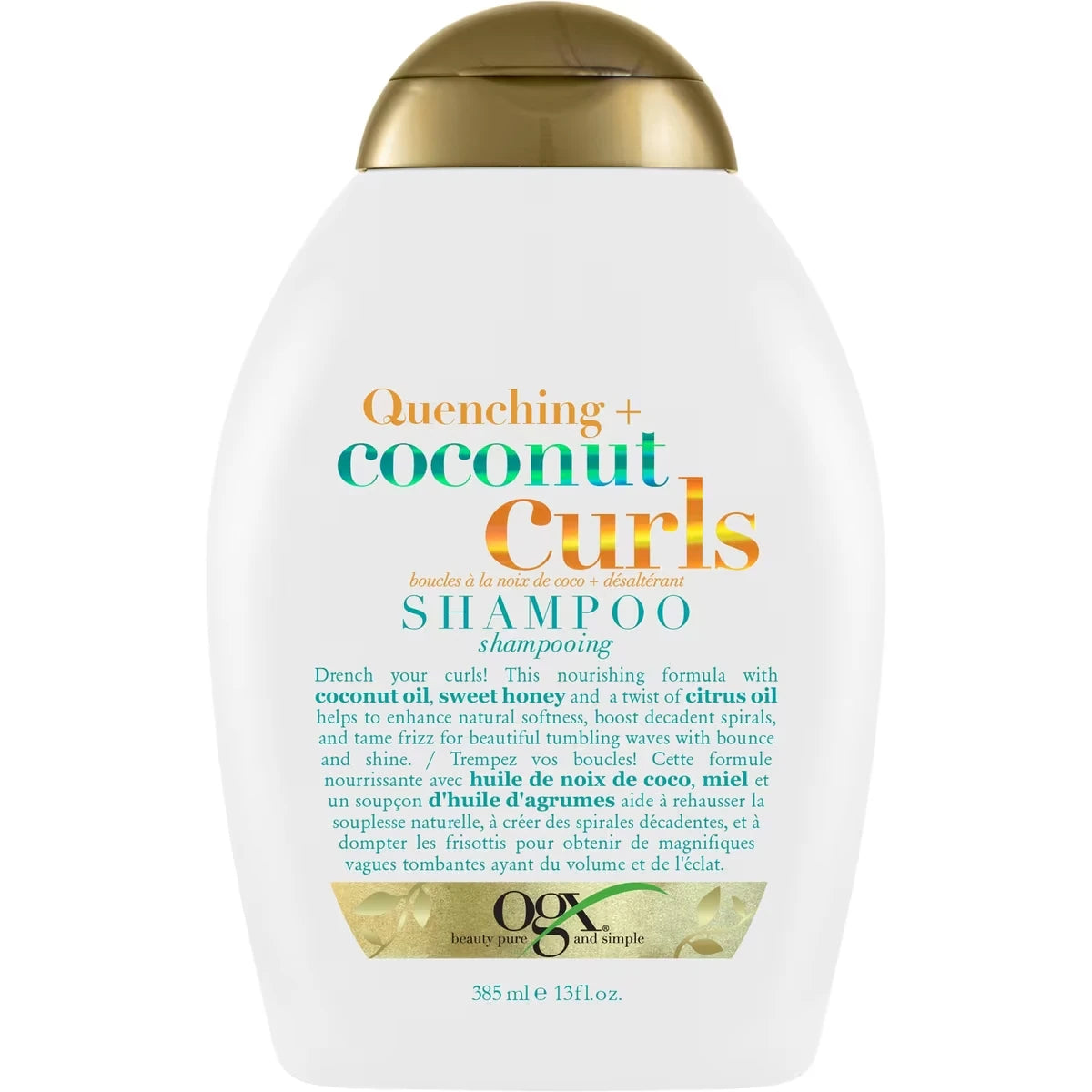 OGX Quenching + Coconut Curls Shampoo view 2