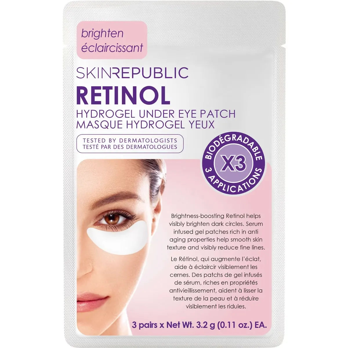 Skin Republic Retinol Hydrogel Under Eye Patch product image