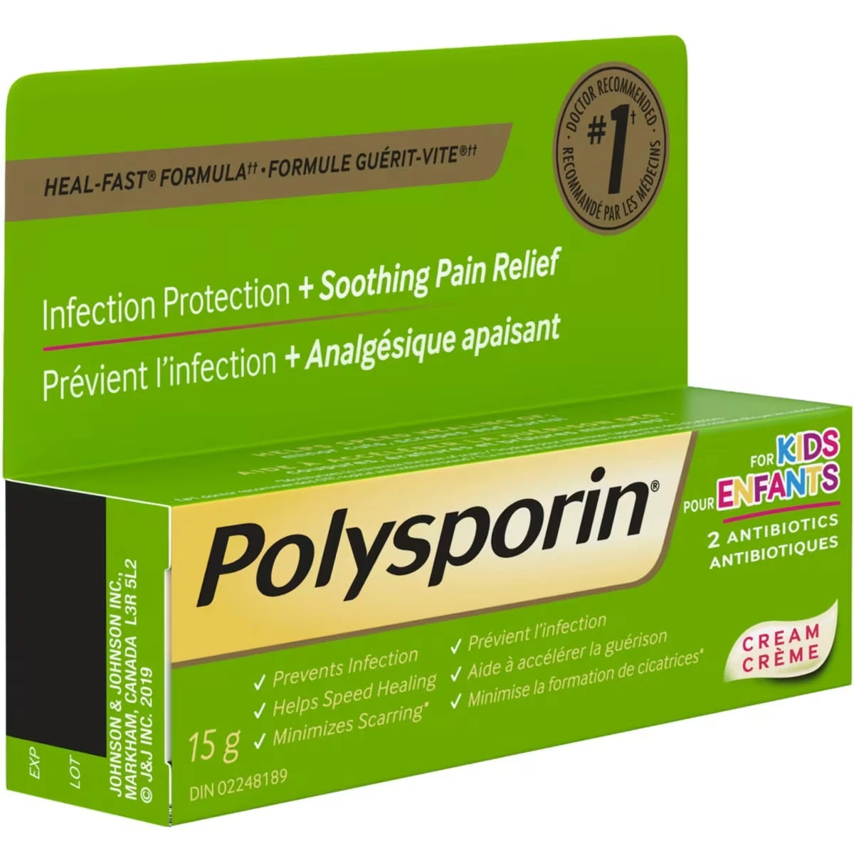 Polysporin Antibiotic Cream for Kids, First Aid Care product detail