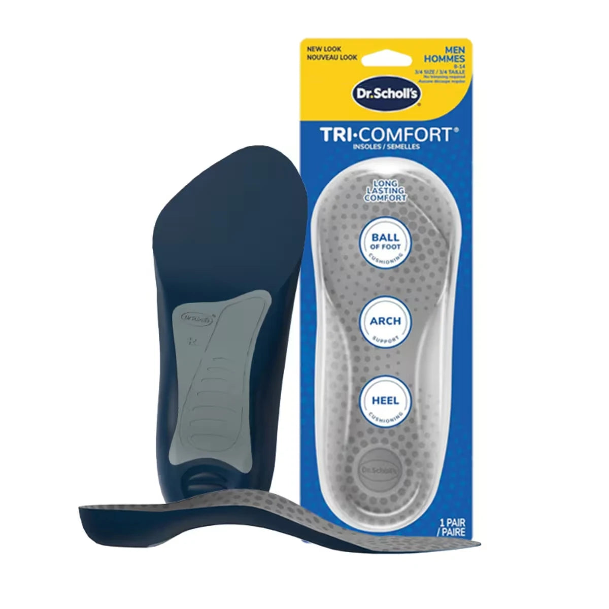Dr. Scholl's Tri-Comfort Insoles, Men, Size 8-12 product image
