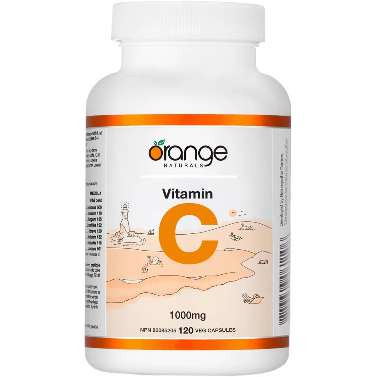Orange Naturals Vitamin C 1000mg 120 capsules view 2