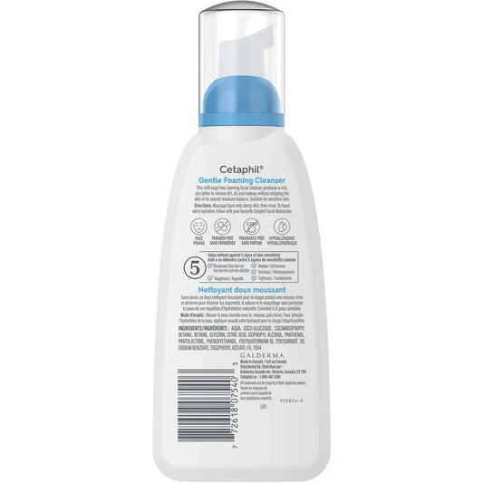 Cetaphil Gentle Foaming Cleanser - Daily Face Wash for Sensitive Skin product detail
