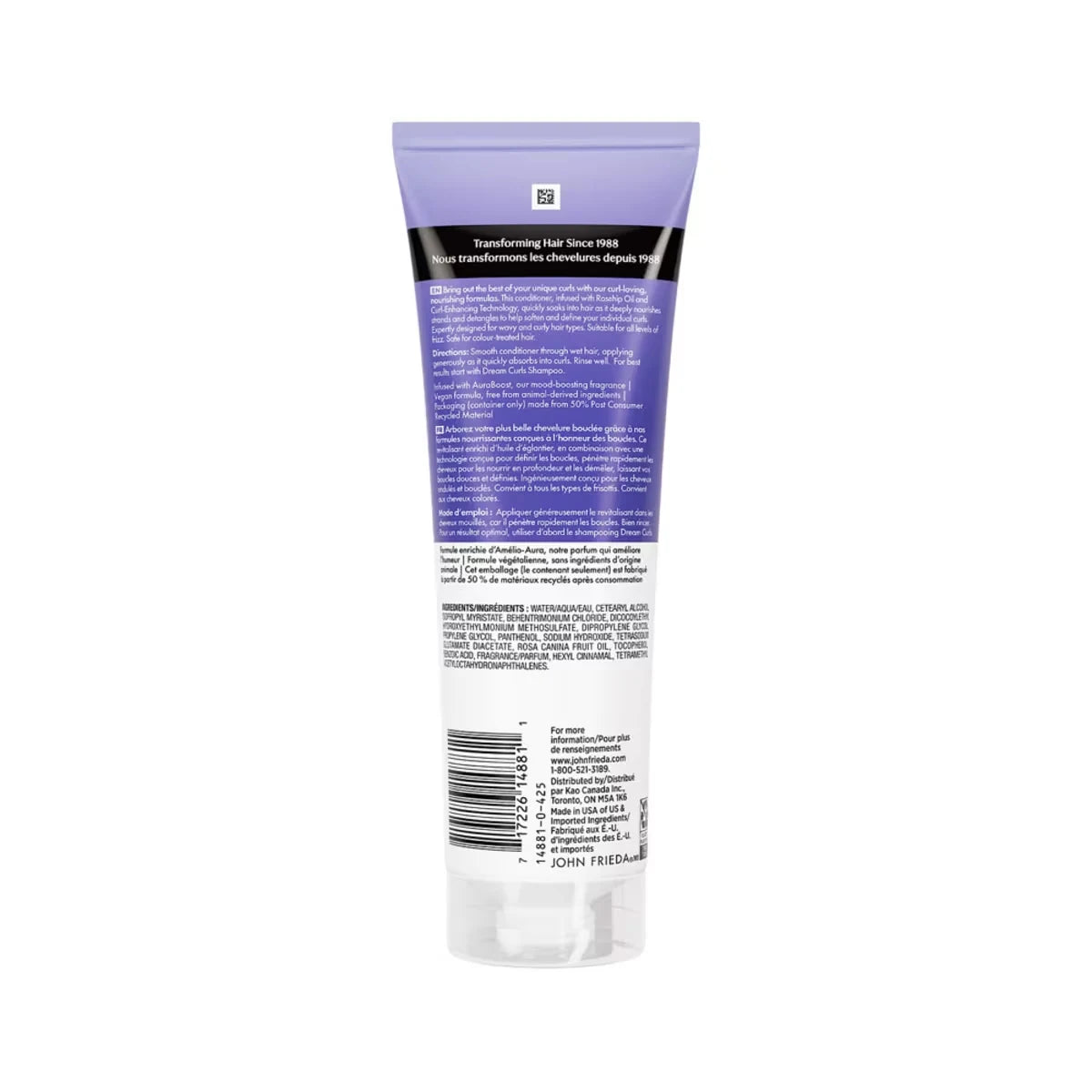 John Frieda Frizz Ease Dream Curls SLS/SLES Sulfate Free Conditioner product detail