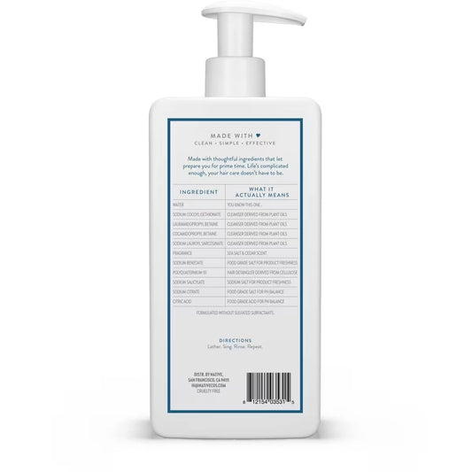 Native Full & Thick Sea Salt & Cedar 2-in-1 Shampoo, Sulfate & Paraben Free product detail