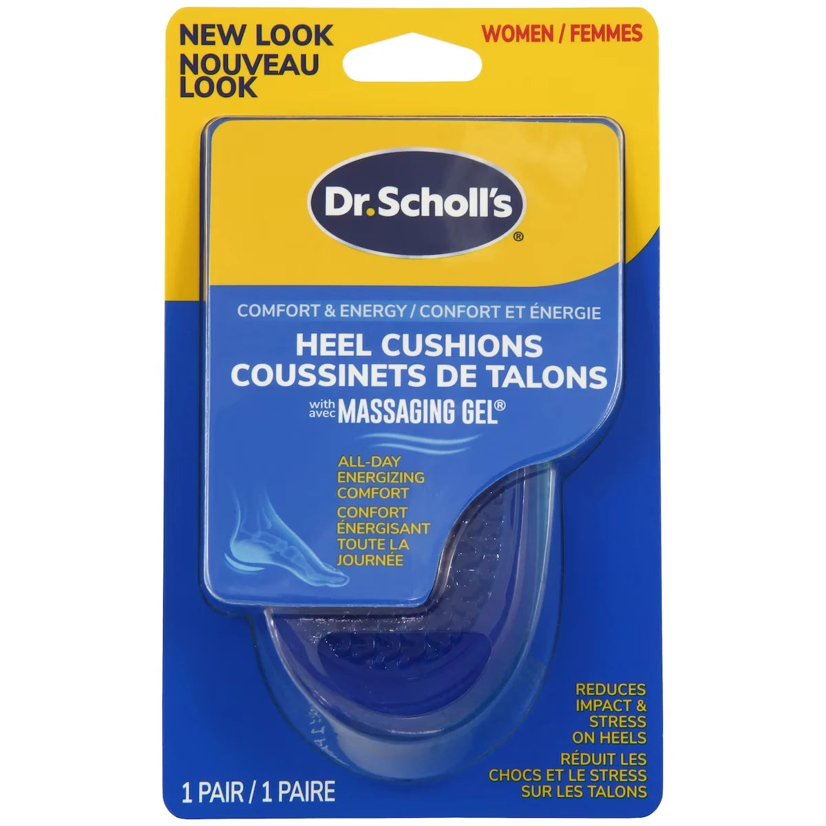 Dr. Scholl's Heel Cushions with Massaging Gel, Women, Size 6-10 product image