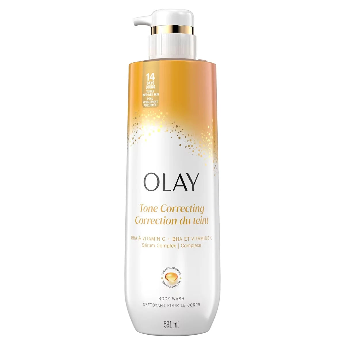 Olay Tone Correcting Body Wash with BHA and Vitamin C Serum Complex product image