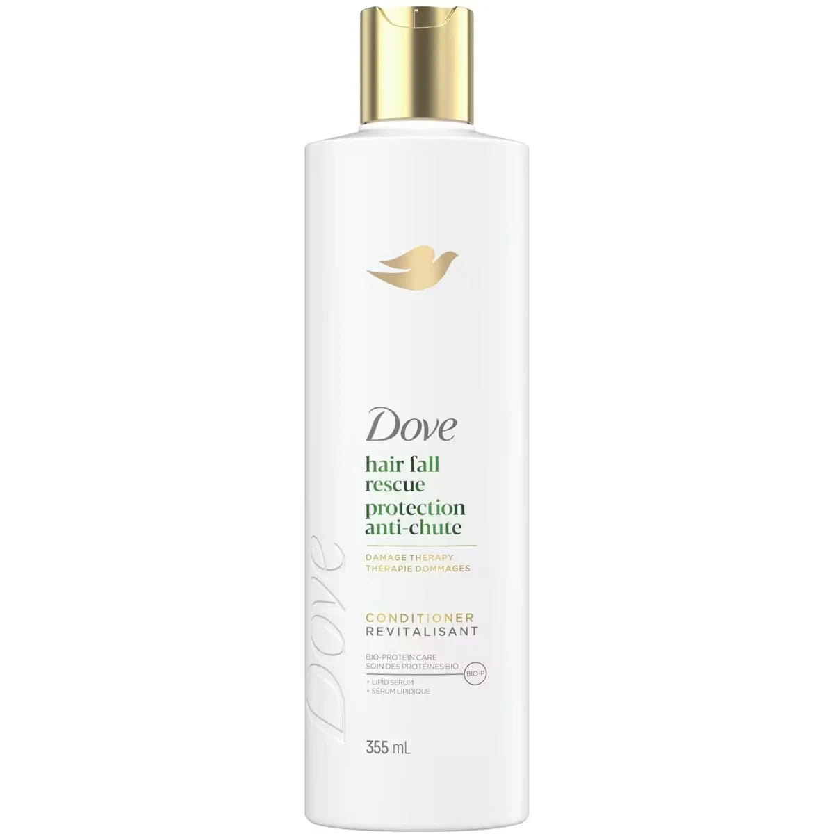 Dove Hair Fall Rescue Conditioner for Fragile Hair, with Liquid Bio-Protein Care, 355 ML front package