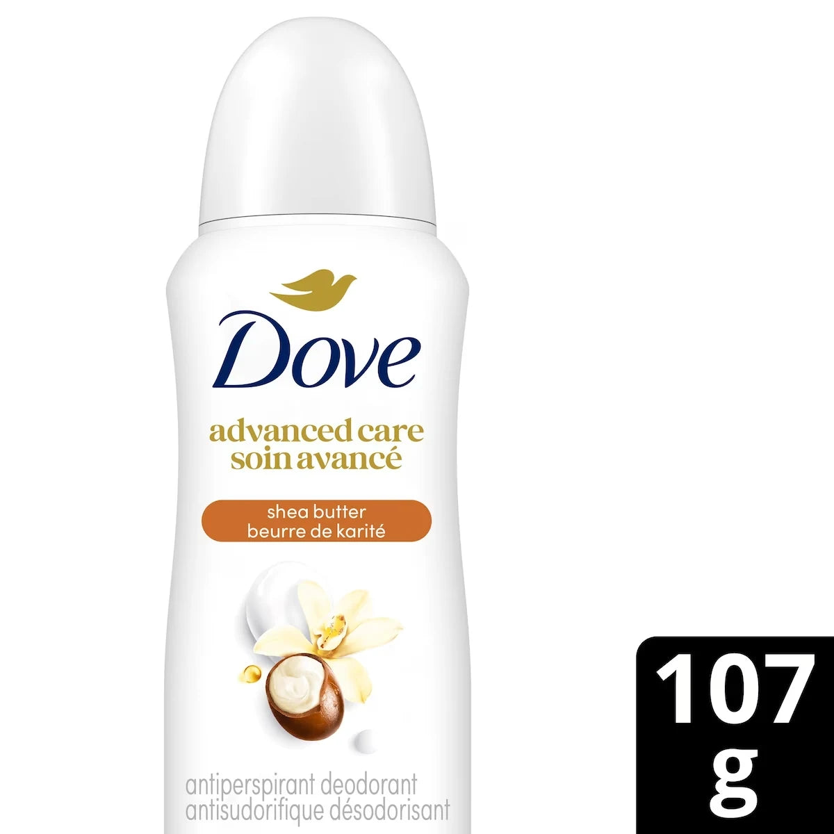 Dove Advanced Care Antiperspirant Deodorant Shea Butter, with 72h Odour Protection product detail