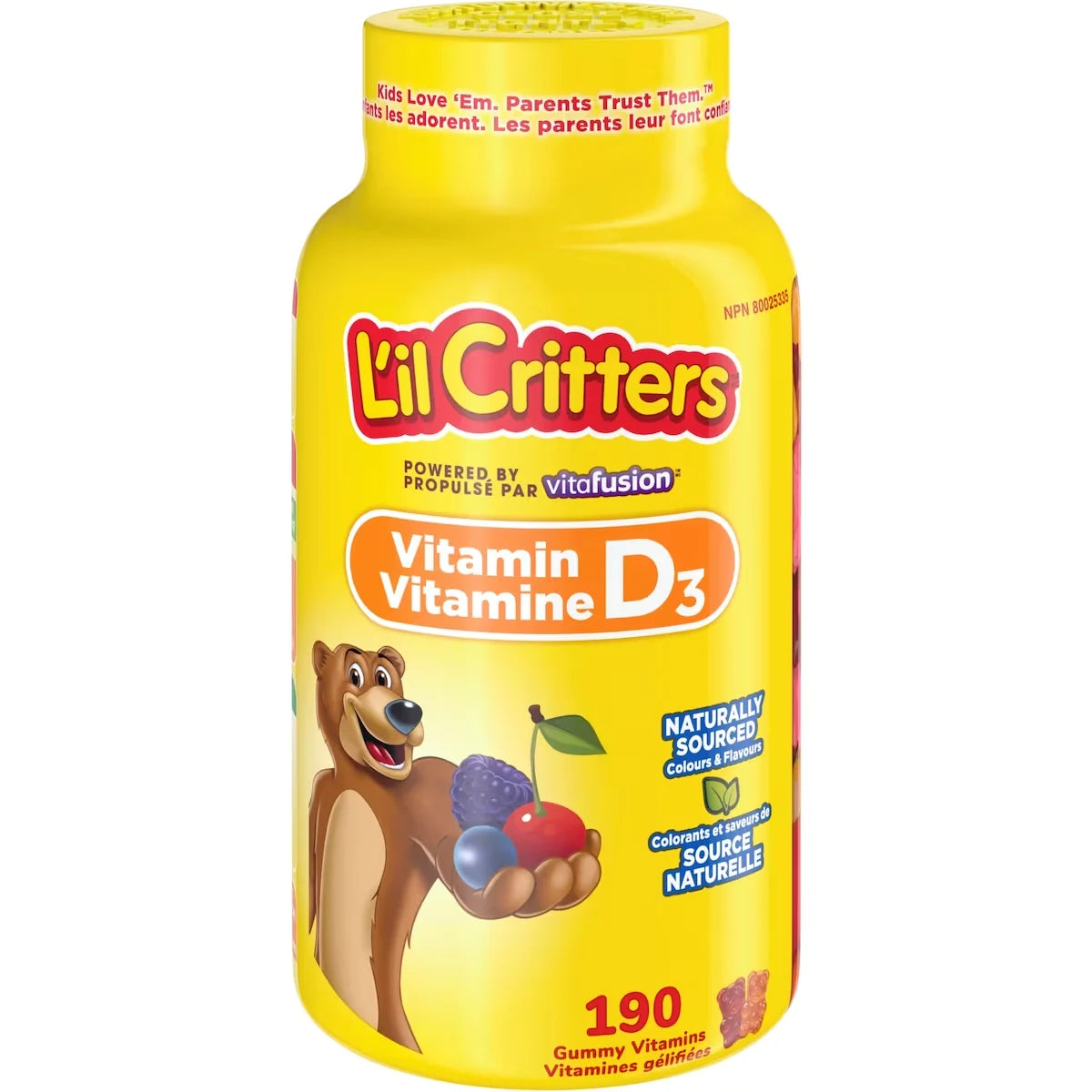 L'Il Critters Vitamin D3 Gummies product image