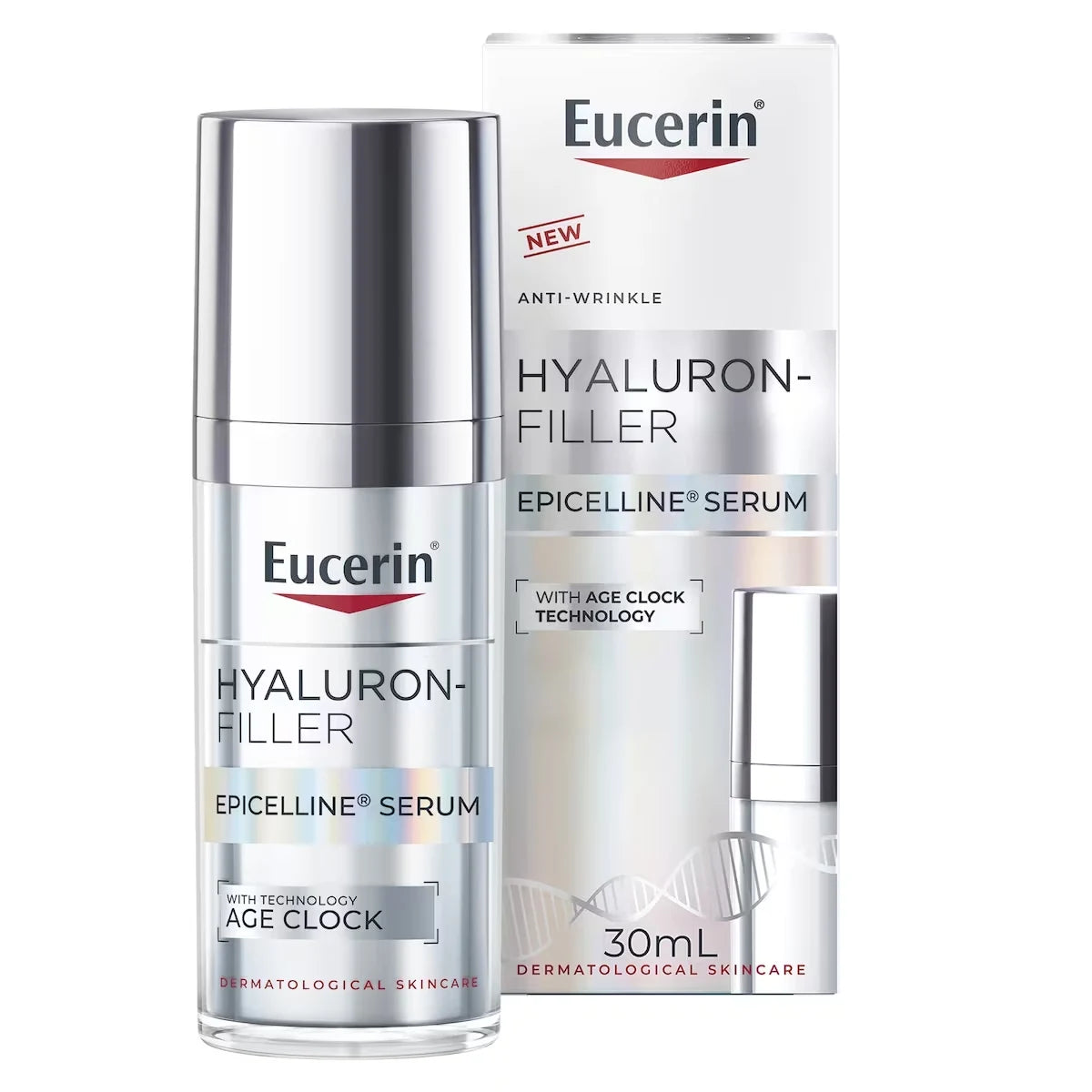 Eucerin Epicelline Hyaluronic Acid Anti Aging Face Serum, All Skin Types, 30 mL product image