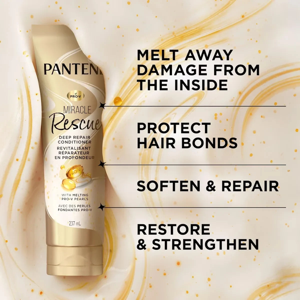 Pantene Pro-V Miracle Rescue Deep Repair Conditioner with Melting Pro-V Pearls product package