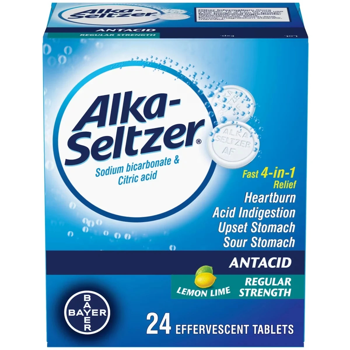 Alka Seltzer Antacid Heartburn Relief Effervescent Tablets product image