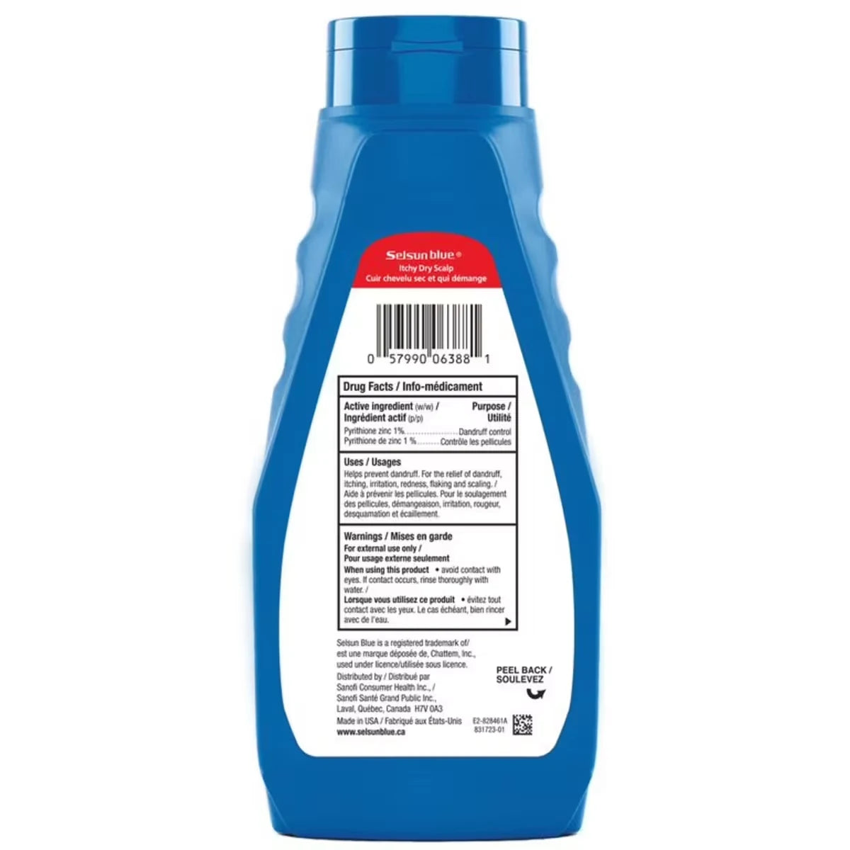 Selsun Blue Itchy Dry Scalp Anti-Dandruff Shampoo, 300mL product detail
