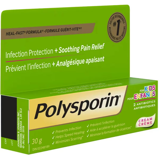 Polysporin Antibiotic Cream for Kids, First Aid Care product detail