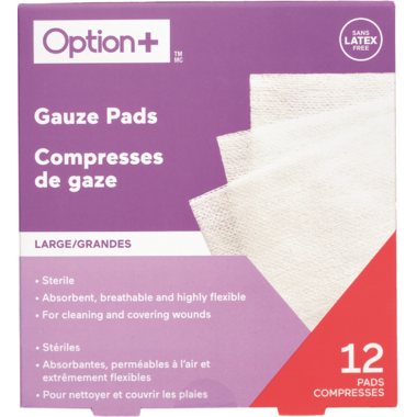 Option Plus Gauze Pads
